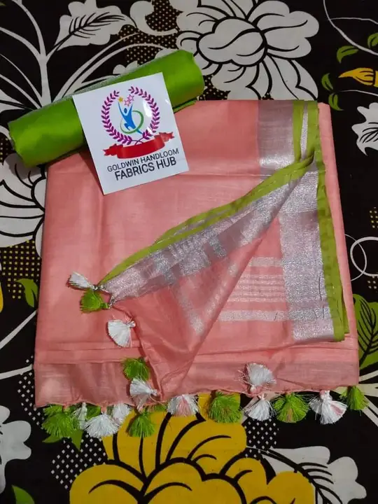 Line by line saree  uploaded by Mp handloom on 10/28/2023
