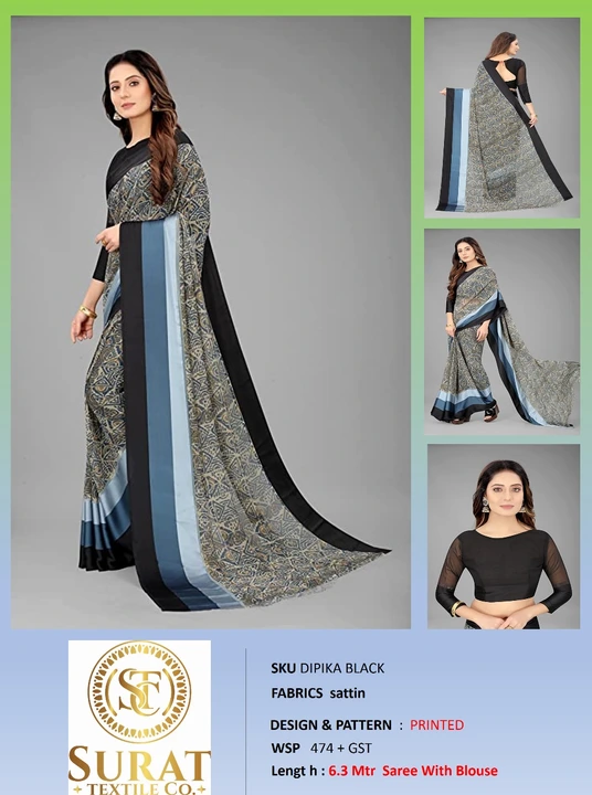 DIPIKA_ BLACK  uploaded by Surat Textile Co. on 10/28/2023