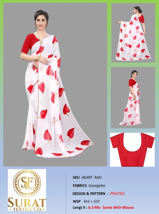 HEART_ RED uploaded by Surat Textile Co. on 10/28/2023