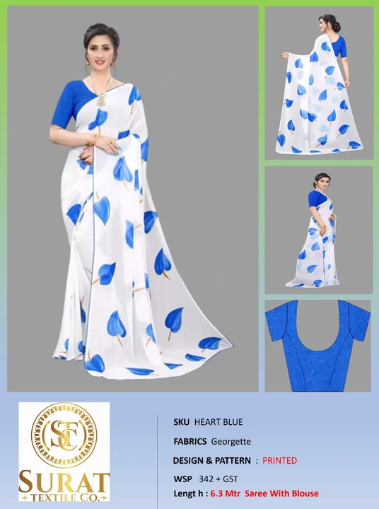 HEART_ BLUE  uploaded by Surat Textile Co. on 10/28/2023
