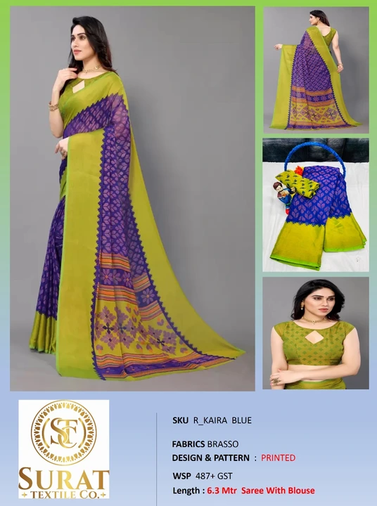 R_KAIRA BLUE  uploaded by Surat Textile Co. on 10/28/2023
