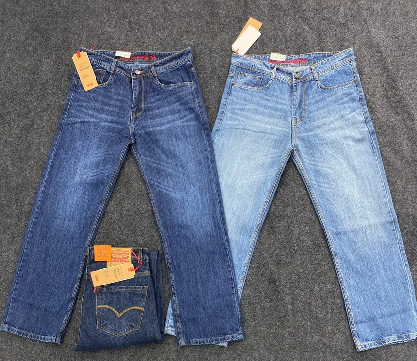 Flat slub jeans full straight jeans 👖 size 28/34  uploaded by K.KALIA APPARELS  on 10/28/2023