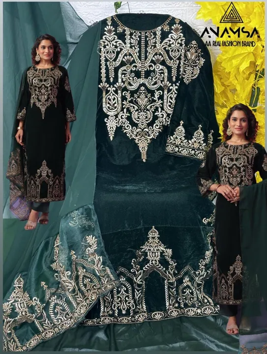 Suits uploaded by Taha fashion from surat on 10/28/2023