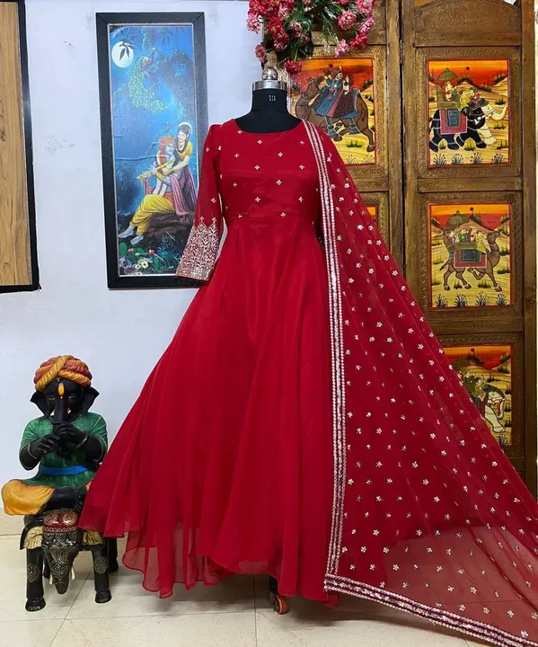 Gown  uploaded by Taha fashion from surat on 10/28/2023