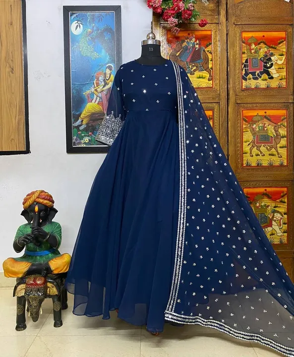 Gown  uploaded by Taha fashion from surat on 10/28/2023