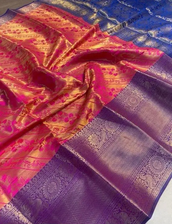 Kanjivaram silk  uploaded by Suyukti fab on 10/28/2023