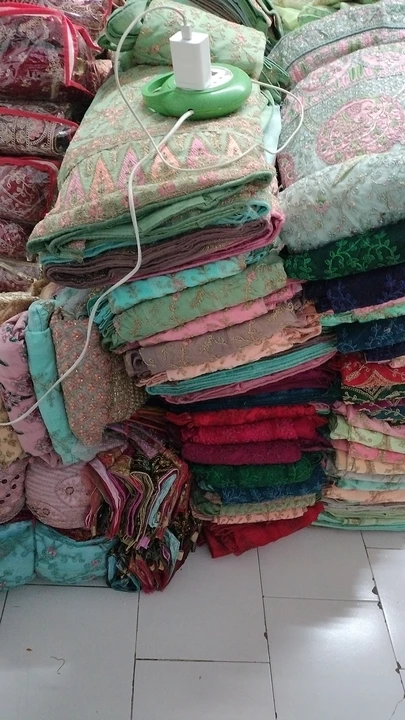 Net fabric mix lot lehga  uploaded by Srija collection on 10/28/2023