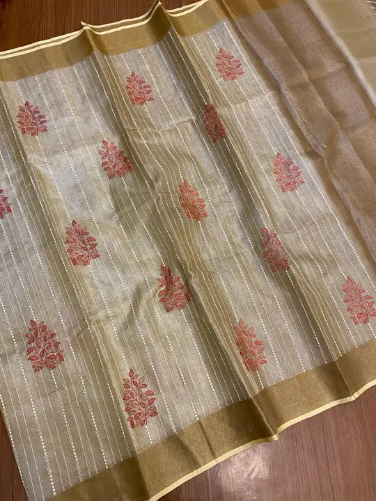 Tissue Embroidery  uploaded by M.S Silk Saree on 10/29/2023