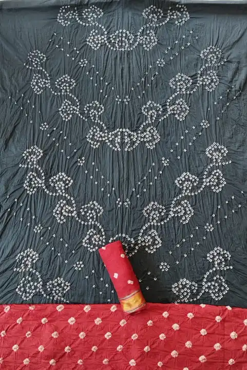 bandhani dress material uploaded by JAY K ART on 10/29/2023