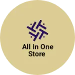 Business logo of All In One Store