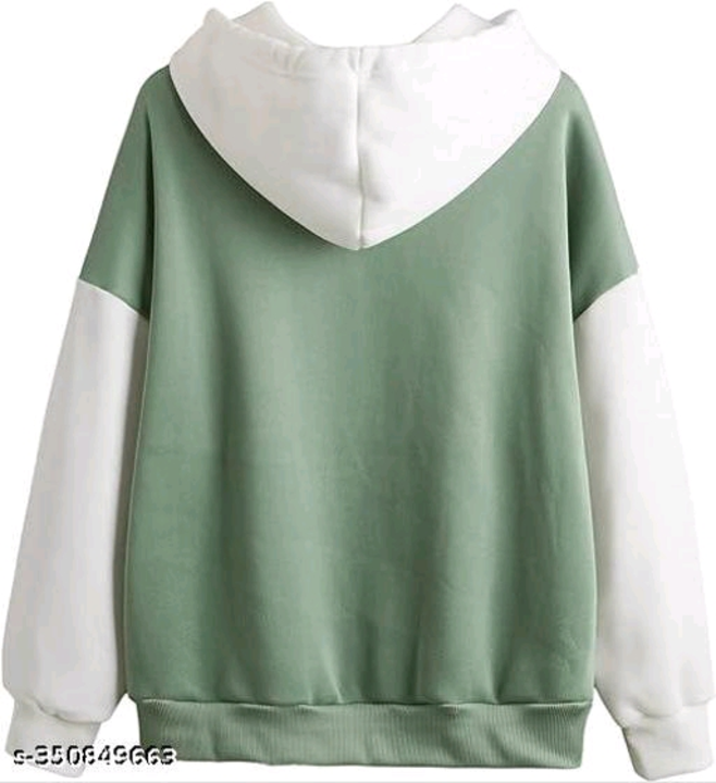 STYLISH DUEL COLOUR FLEECE  OVERSIZE SWEATSHIRT
 uploaded by All In One Store on 10/29/2023