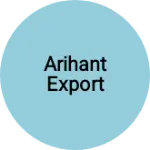 Business logo of Arihant Export
