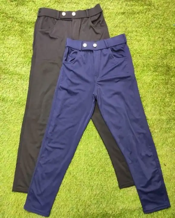 Fourway laycra pant in black blue color uploaded by Crown sports  on 10/29/2023