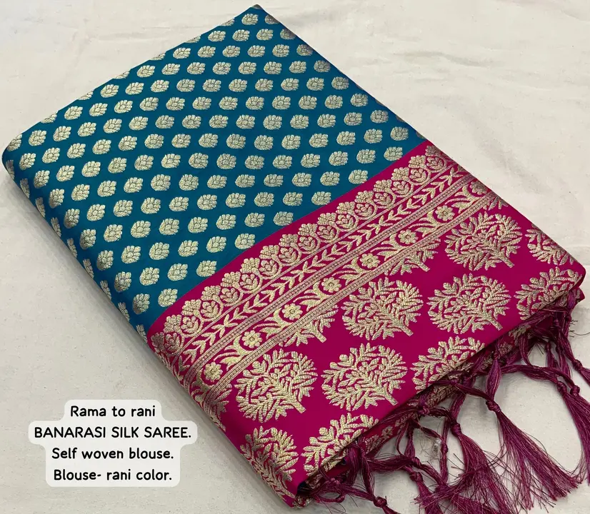 Soft banarasi saree  uploaded by SAURYA LIFE STYLE on 10/29/2023
