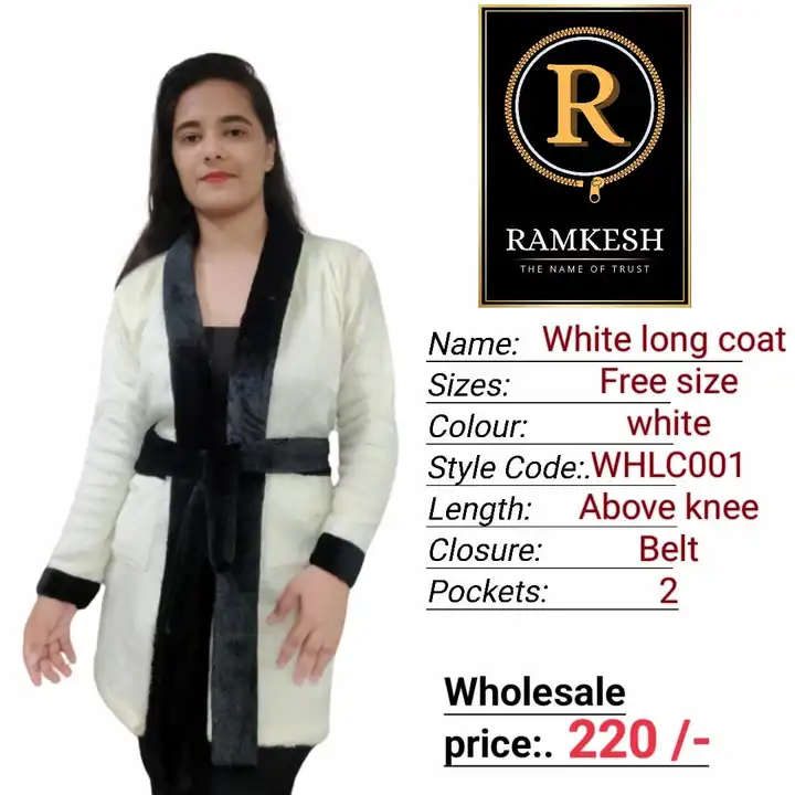 Ramkesh Women jacket women sweaters  uploaded by business on 10/29/2023