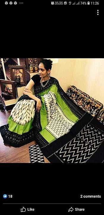 Post image Hand block print cotton saree with blouse peice.  At bedt price 725+ shipping