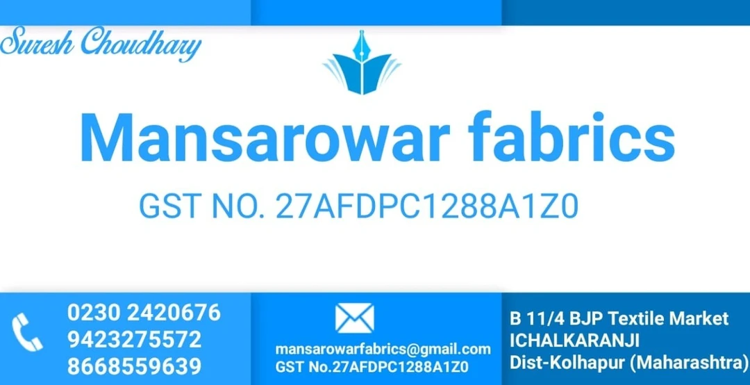 Shop Store Images of Mansarowar fabrics