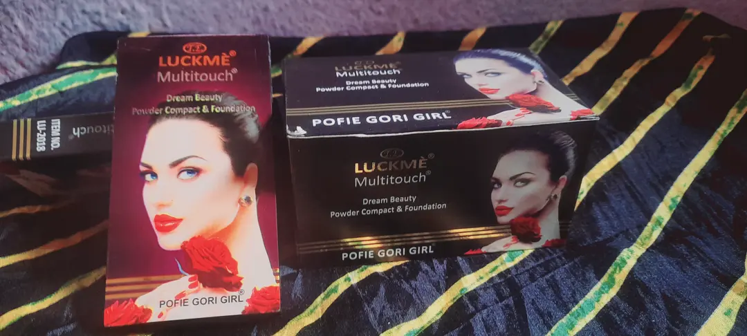 Luckme Multi-touch Compact Powder 2 in 1 uploaded by Aastha hosiery on 10/30/2023