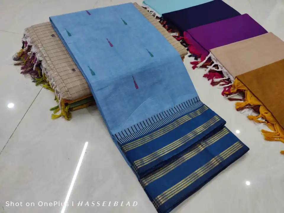 Cotton saree uploaded by Palani saree  collections on 10/30/2023