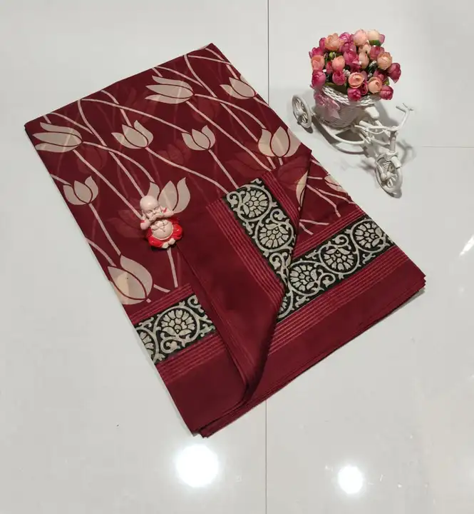 Cotton saree uploaded by Palani saree  collections on 10/30/2023