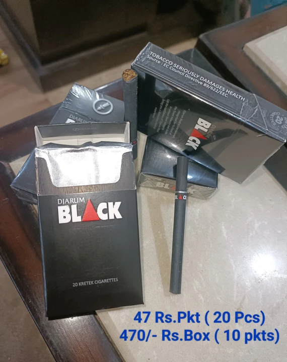 Black Djarum uploaded by Baluja traders on 10/30/2023