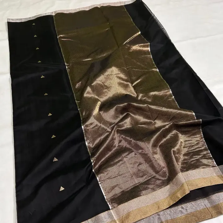 Pure handwoven traditional chanderi masrise silk saree uploaded by Virasat handloom chanderi on 10/30/2023
