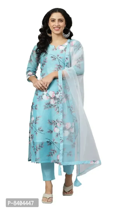 Post image Rayon Cotton Embroidered Kurta Bottom with Dupatta Set
Price :475/- MOQ - 10Pcs
Size: 
L
2XL

 Fabric: Rayon

 Pack Of: Single

 Type: Kurta, Bottom and Dupatta Set

 Style: Embroidered

 Design Type: Straight

 Occasion: Party

Within 6-8 business days However, to find out an actual date of delivery, please enter your pin code.

Fabric * : Rayon cotton 14 KG Palazzo * : Stitched Pure Rayon Cotton Fabric with Embroidery Dupatta - PURE Chiffon with heavy lace