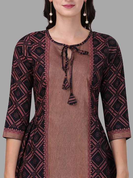 Premium Rayon Tunic With Print  uploaded by Vihu fashion on 10/31/2023