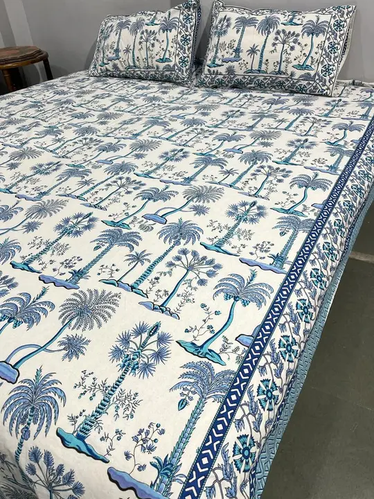 Cotton double bed bedsheet  uploaded by business on 10/31/2023