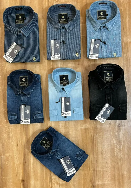 JAMES PAUL DENIM SHIRTS uploaded by business on 10/31/2023