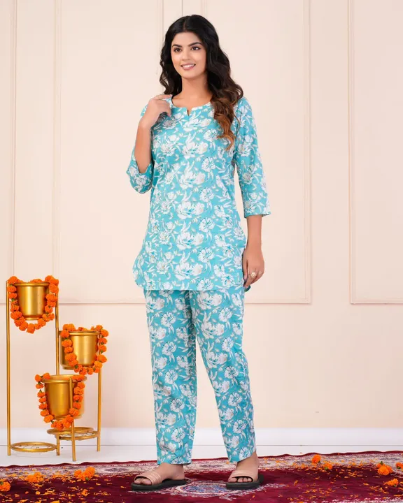 Cotton Night Suits uploaded by Bagru crafts on 10/31/2023