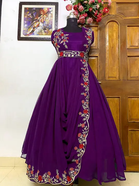 Gown  uploaded by Saree wholesale & retail on 10/31/2023