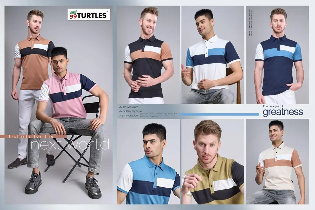 99 TURTLES Men's T-shirt  uploaded by Maharashtra trading company on 11/1/2023