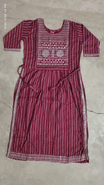 Frock g22 uploaded by R M Embroidary on 11/1/2023