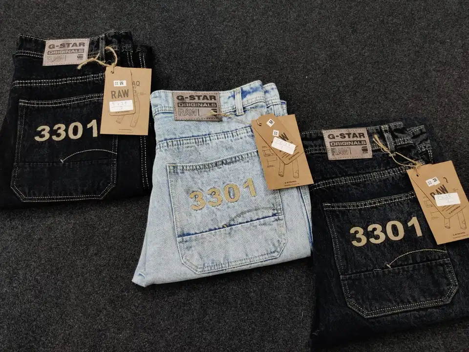 Straight fit jeans 6 Pocket G star Aartical uploaded by Mayank Enterprise on 11/1/2023