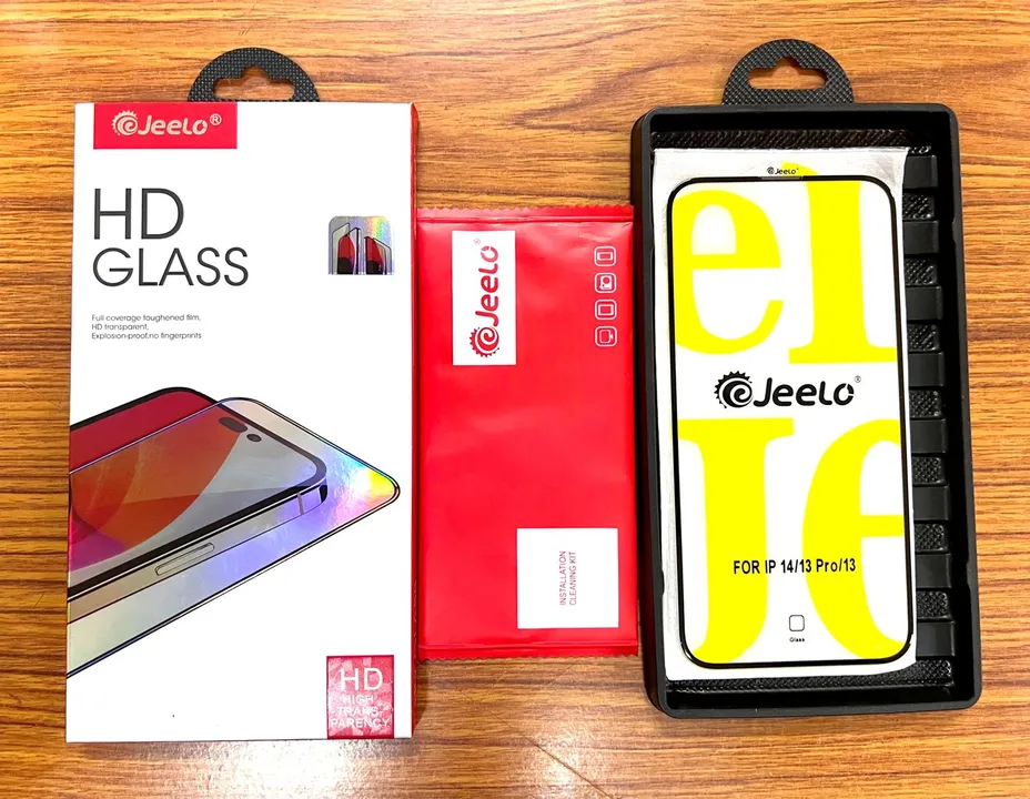 Jeelo Anti dust proof Tempered Glass iPhone  uploaded by business on 11/1/2023
