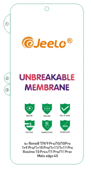 Jeelo Membrane Screen protector  uploaded by business on 11/1/2023