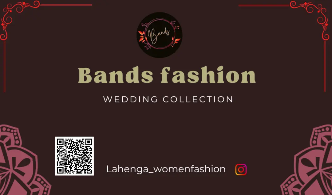 Visiting card store images of Lahenga fashion 