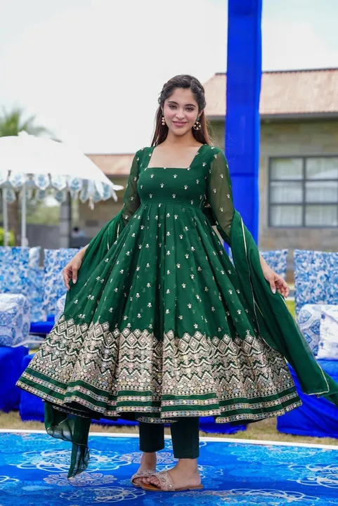 Gown  uploaded by Taha fashion from surat on 11/1/2023