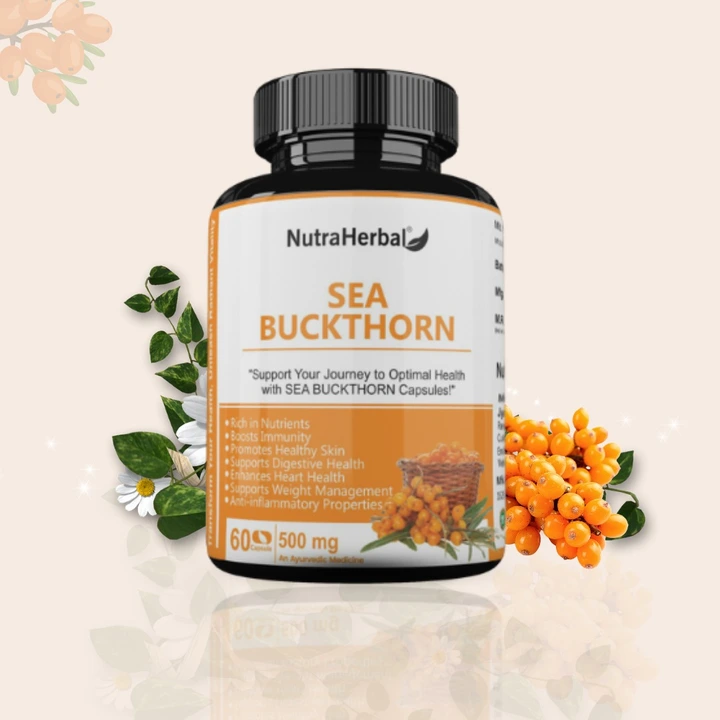 Nutraherbal Seabuckthorn capsules immunity booster  uploaded by business on 11/1/2023