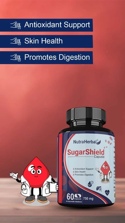 Nutraherbal diabetes care capsules  uploaded by Jiya marketing and traders on 11/1/2023