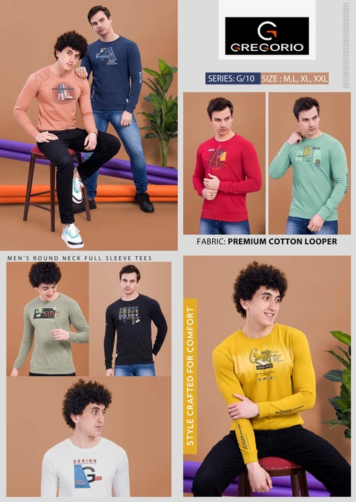 GREGORIO Men's Sweatshirt RN-FS  uploaded by business on 11/1/2023
