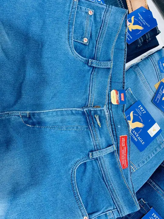 Brands multiple jeans
Size 28 to 34

Moq 30 pieces
 uploaded by K.KALIA APPARELS  on 11/1/2023