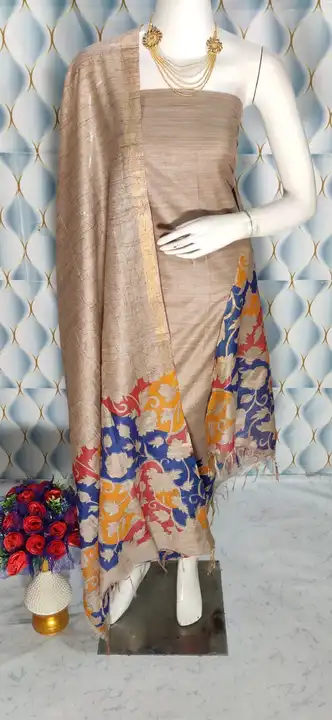 BHAGALPURI BASWADA SILK SUIT  uploaded by S.N.COLLECTIONS  on 11/1/2023