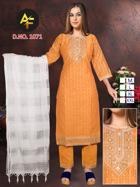Chanderi silk uploaded by Arshiya fashion Ledis suit on 11/1/2023