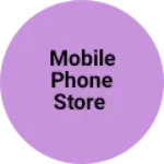 Business logo of Mobile phone store