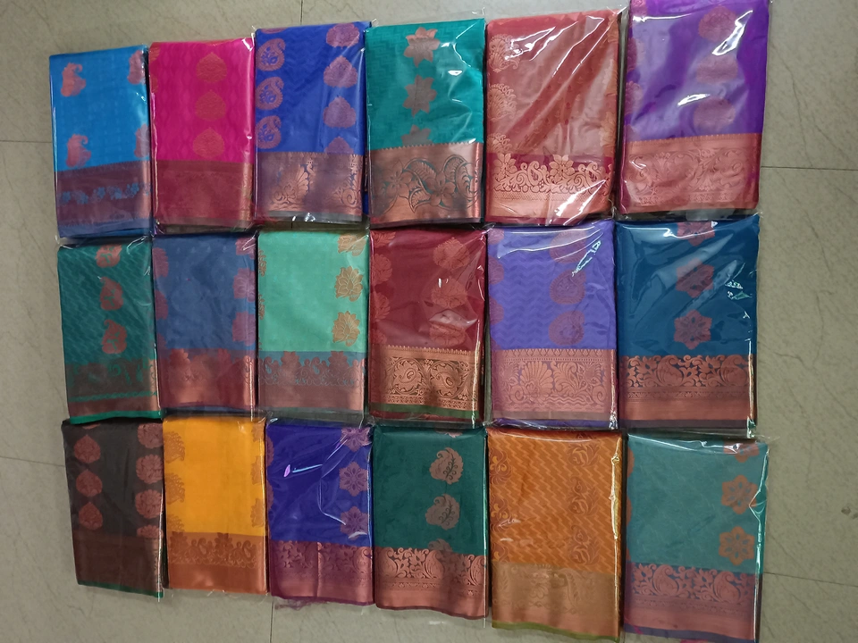 Soft wedding sarees  uploaded by Usha textile on 11/2/2023