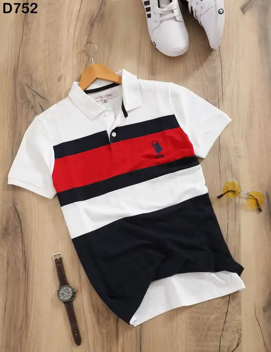 Brand  -  US Polo 

Style - D752 Mens Combo Polo T-Shirt 

Fabric - 100% *COMBED COTTON PIQUE*

Gsm  uploaded by Yahaya traders on 11/2/2023