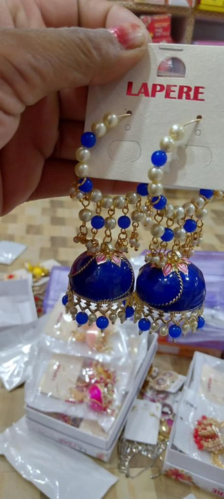 Blue Jhumka 💙 uploaded by business on 11/2/2023