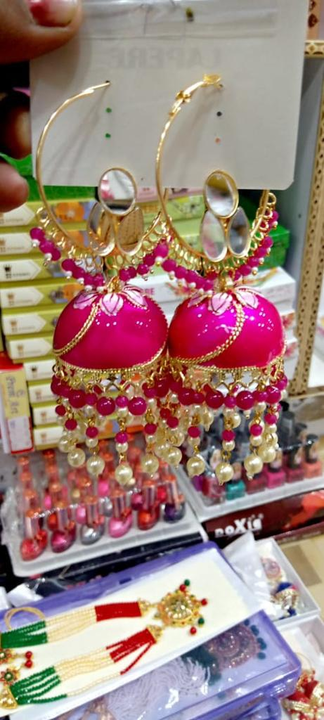 Post image Hey! Checkout my new product called
Pink Jhumka 💗.
